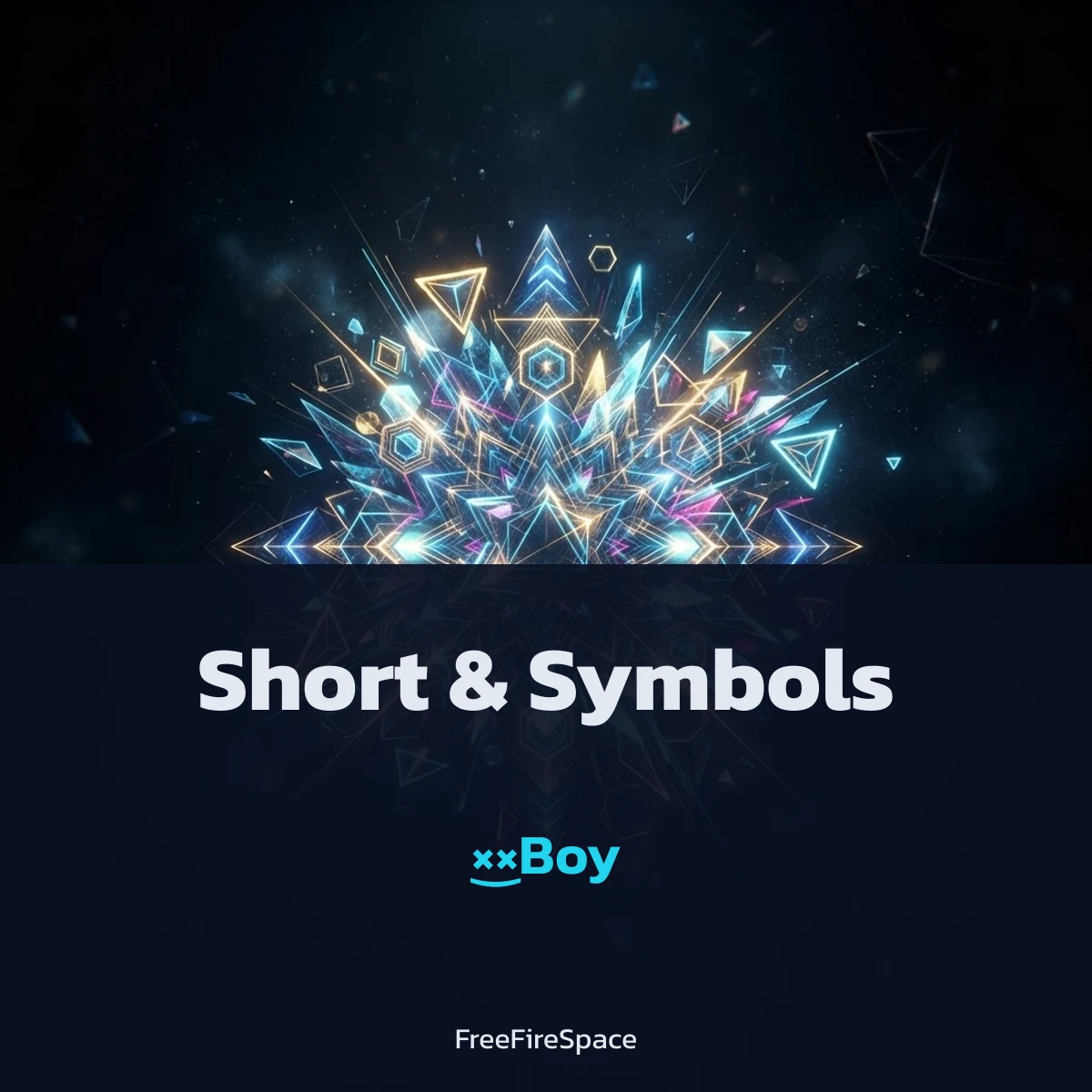 Short ×͜× names and symbols for Free Fire